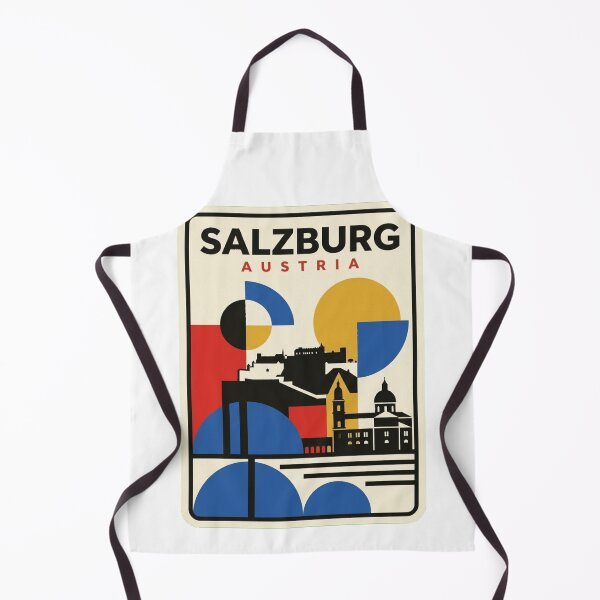 Item preview, Retro Salzburg Bauhaus Geometric Skyline designed and sold by k3rstman1.