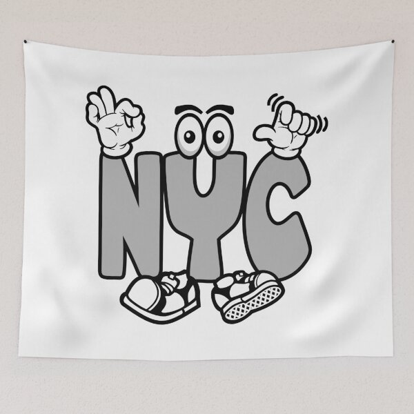 Item preview, NYC Vintage Cartoon Retro Comic designed and sold by NFTWords.