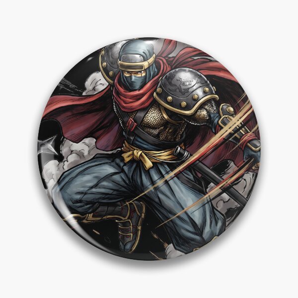 Artikelvorschau, Hattori Hanzo Samurai Shodown Kampfspiel Grafik-T-Shirt entworfen und verkauft von Senpaiwaves.