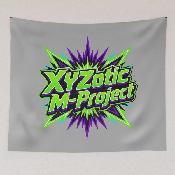 Item preview, XYZotic M-Project – Cyber Star Festival Logo Design designed and sold by Hot4Shirt.