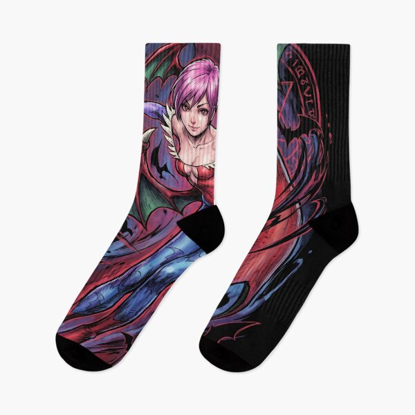 Item preview, Lilith Darkstalkers Fighting Game Streetwear Tee designed and sold by Senpaiwaves.