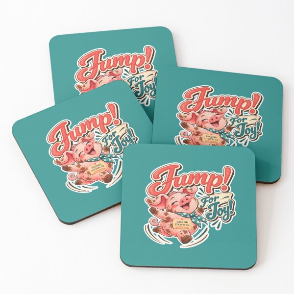 Item preview, JUMP! FOR JOY! BY NAGGINGSTICKERSCO. ROLL LIKE A PIG! COLLECTION | GREEN Edition | No.01 designed and sold by LaMaisonOfMY.