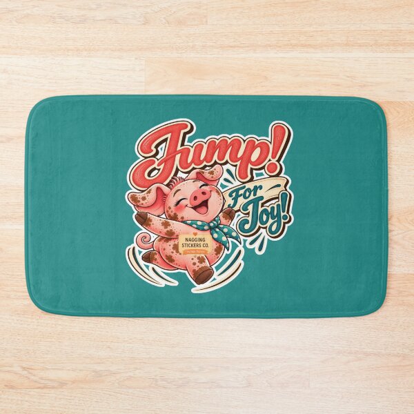 Item preview, JUMP! FOR JOY! BY NAGGINGSTICKERSCO. ROLL LIKE A PIG! COLLECTION | GREEN Edition | No.01 designed and sold by LaMaisonOfMY.