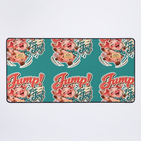 Item preview, JUMP! FOR JOY! BY NAGGINGSTICKERSCO. ROLL LIKE A PIG! COLLECTION | GREEN Edition | No.01 designed and sold by LaMaisonOfMY.