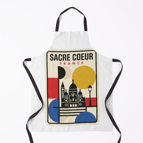 Item preview, Retro Sacre Coeur Bauhaus Geometric Skyline designed and sold by k3rstman1.