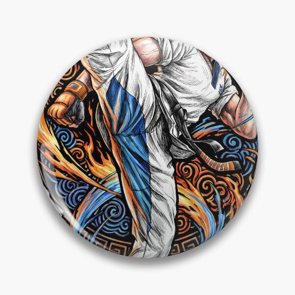 Artikelvorschau, Hwoarang Tekken Fighter Grafik-T-Shirt entworfen und verkauft von Senpaiwaves.