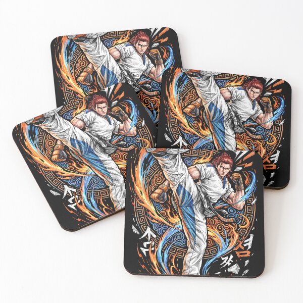 Artikelvorschau, Hwoarang Tekken Fighter Grafik-T-Shirt entworfen und verkauft von Senpaiwaves.
