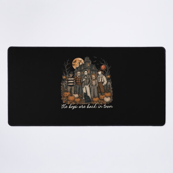 Item preview, The Boys Are Back In Town Horror Halloween Gathering designed and sold by Glow-Paw-Studio.