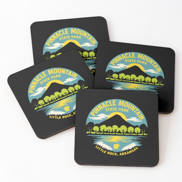 Item preview, Pinnacle Mountain State Park Retro Arkansas Landscape designed and sold by OddPopARt.