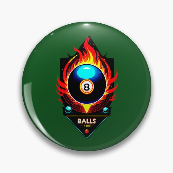 Item preview, Billiard Logo Balls Fire Ball Number 8. 6 designed and sold by 1220Ceramic654.