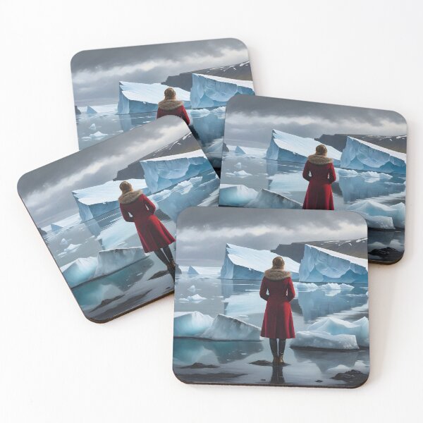Item preview, Arctic Solitude | Iceberg Landscape designed and sold by Prachodayat Artworks.