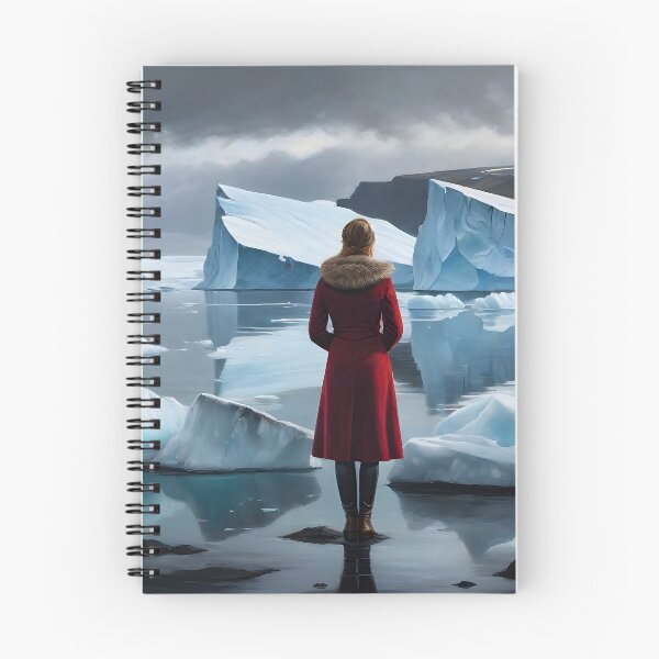 Item preview, Arctic Solitude | Iceberg Landscape designed and sold by Prachodayat Artworks.
