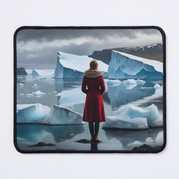 Item preview, Arctic Solitude | Iceberg Landscape designed and sold by Prachodayat Artworks.