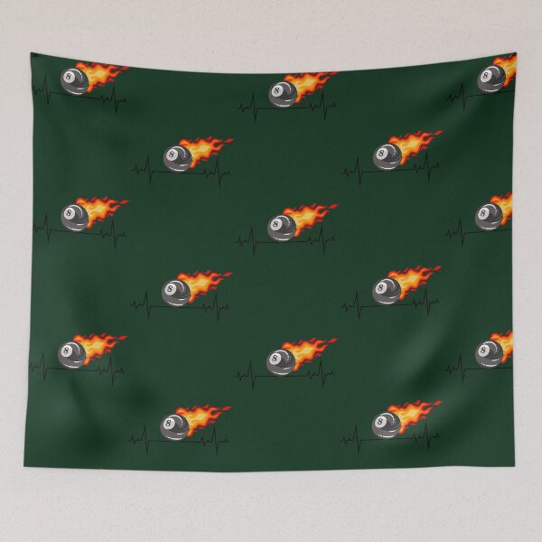 Item preview, Billiards Game Pool Player Cue Sports Heartbeat 86 designed and sold by 1220Ceramic654.