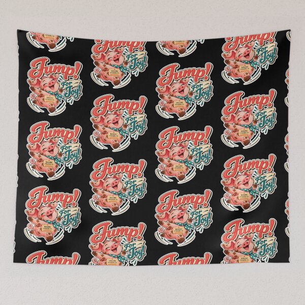 Item preview, JUMP! FOR JOY! BY NAGGINGSTICKERSCO. ROLL LIKE A PIG! COLLECTION | BLACK Edition | No.01 designed and sold by LaMaisonOfMY.