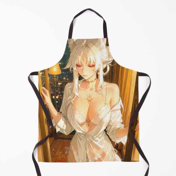 Item preview, Elegant Fox Girl in White Shirt designed and sold by gloriacorear.