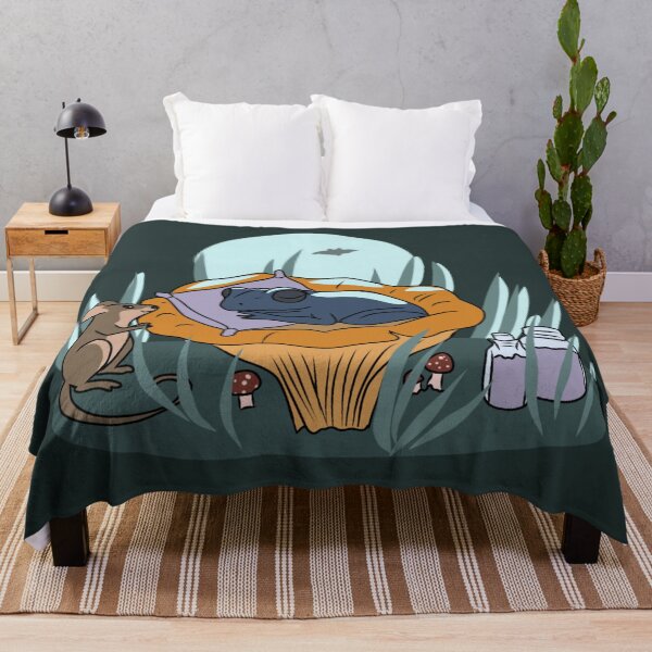Item preview, Frog Sleeping on Mushroom Cottagecore Aesthetic Goblincore Cute Mouse designed and sold by LeshanArt.