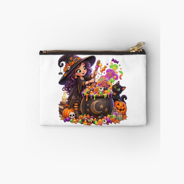 Item preview, Witchy Sweets – Halloween Candy Cauldron designed and sold by The Cutting Room.