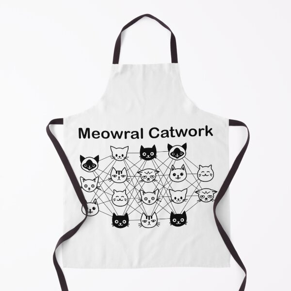 Item preview, Meowral Catwork Fondo blanco designed and sold by yuretzius.