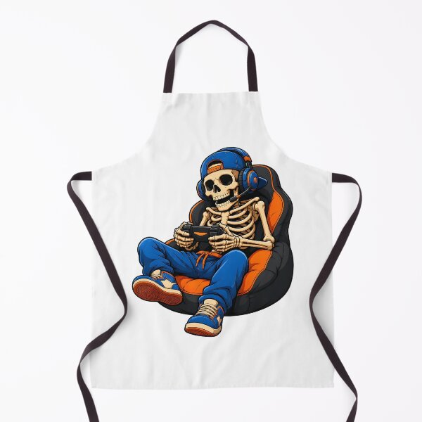 Item preview, Skeleton Gamer Playing Video Games designed and sold by Dmo3HarkoArt.