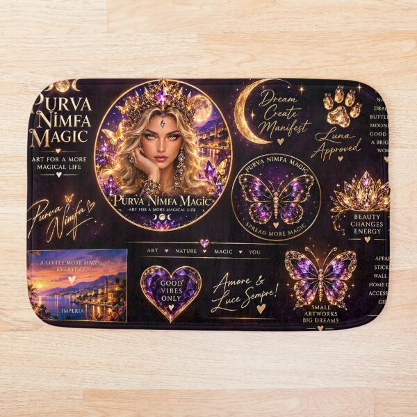 Item preview, Purva Nimfa Magic – Dream Create Manifest designed and sold by PurvaNimfaMagic.