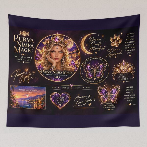 Item preview, Purva Nimfa Magic – Dream Create Manifest designed and sold by PurvaNimfaMagic.