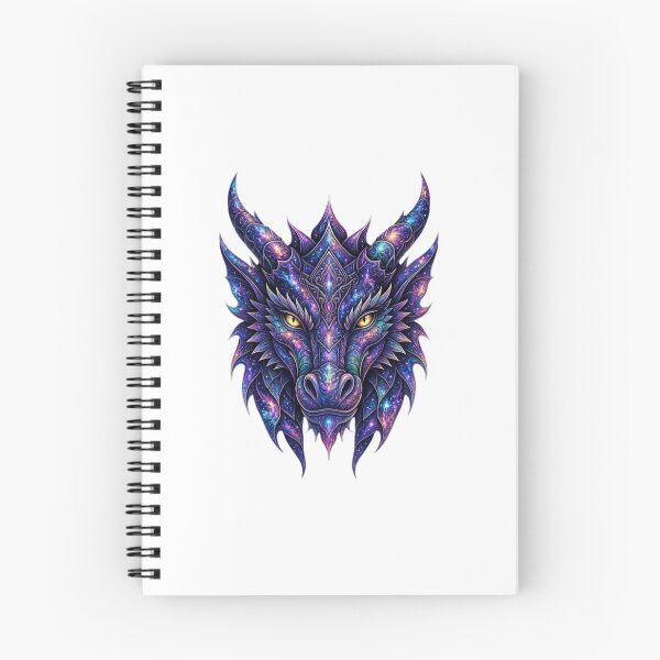 Item preview, Cosmic Dragon Illustration, Galaxy Fantasy designed and sold by gkhanco.
