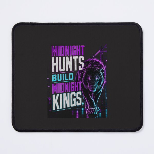 Item preview, Midnight Hunts Build Midnight Kings Fitness Lion Art designed and sold by Bennie Singh.