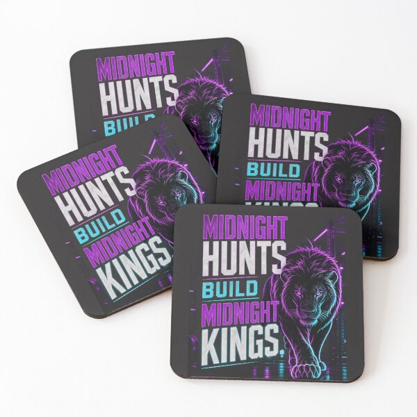 Item preview, Midnight Hunts Build Midnight Kings Fitness Lion Art designed and sold by Bennie Singh.