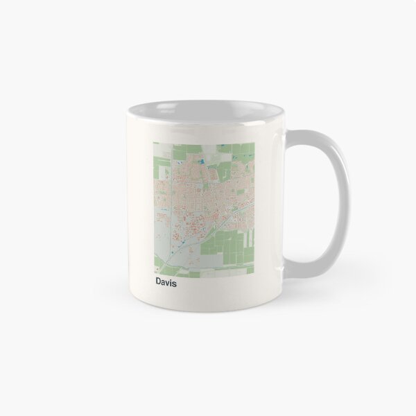 Item preview, Davis Minimalistic Map Art designed and sold by MapsNerd.