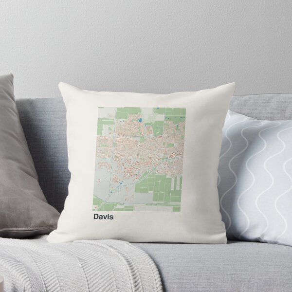 Item preview, Davis Minimalistic Map Art designed and sold by MapsNerd.