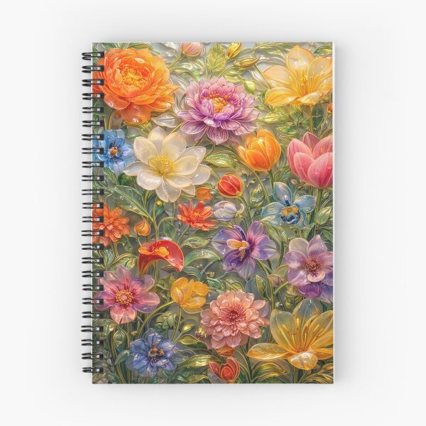 Artikelvorschau, Leuchtende, glasierte Blumensymphonie entworfen und verkauft von Alaa-love-art.