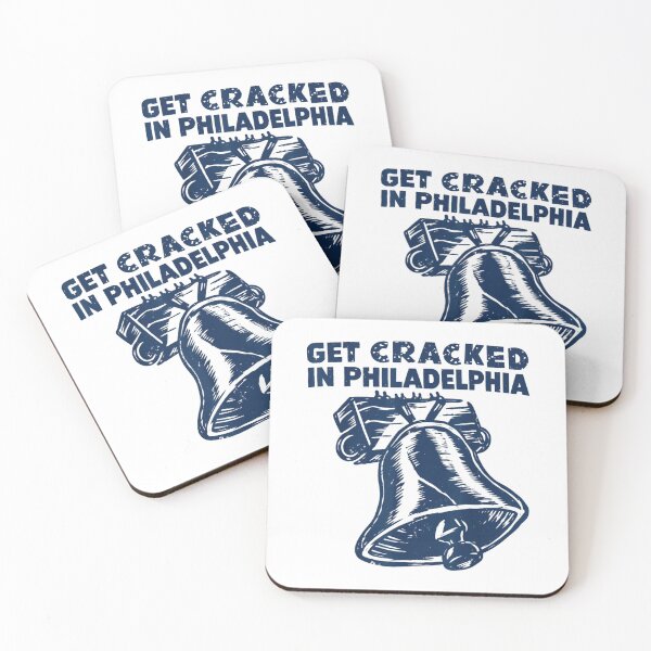 Item preview, Get Cracked in Philadelphia Vintage Liberty Bell Gift designed and sold by QLShop.