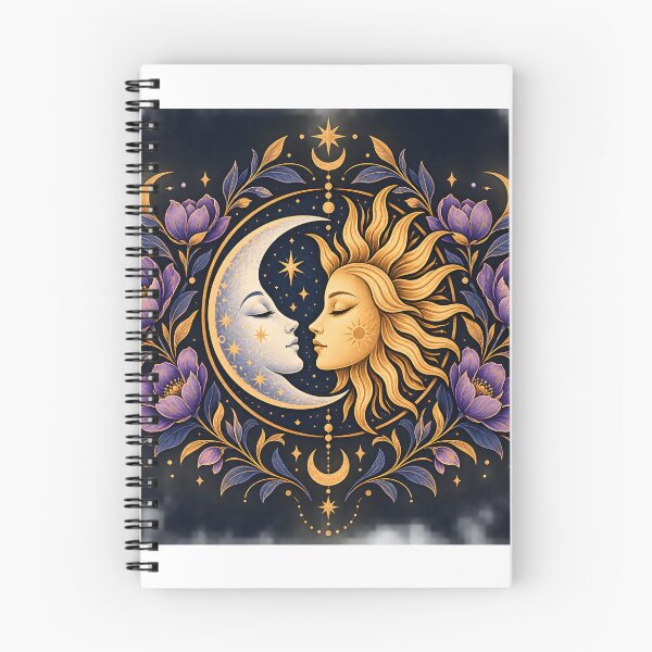 Item preview, Sacred Union Sun and Crescent Moon designed and sold by EYEMIRA FASHION.