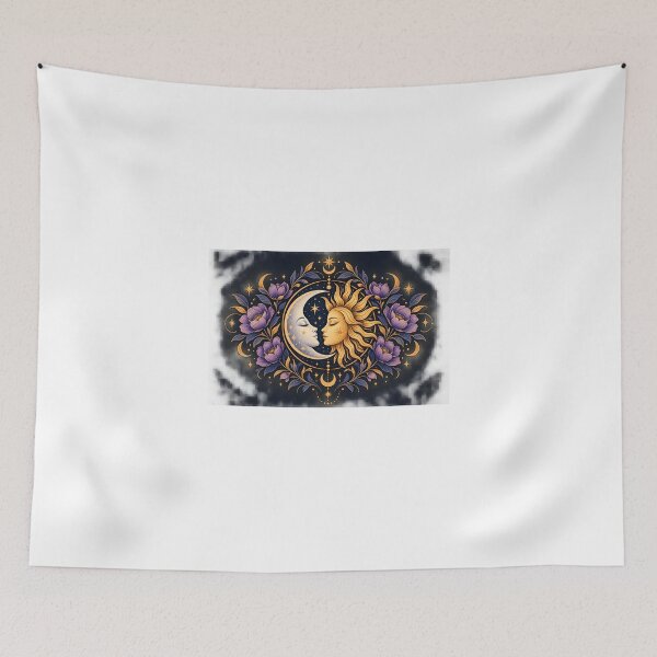 Item preview, Sacred Union Sun and Crescent Moon designed and sold by EYEMIRA FASHION.