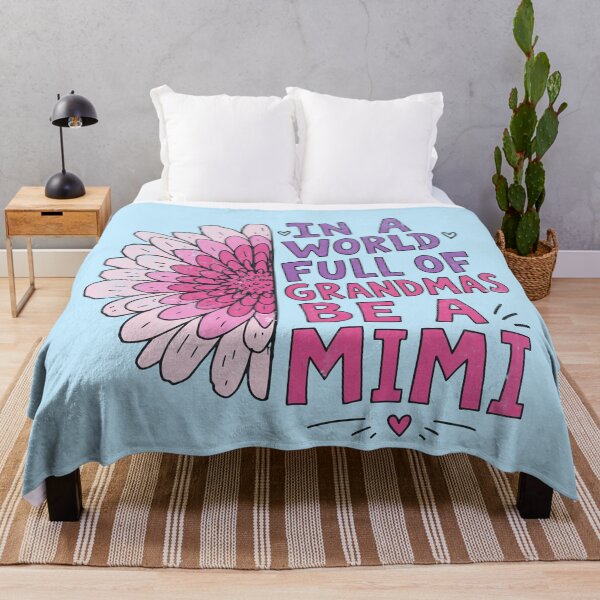 Item preview, Floral Grandma Appreciation With Pink Flower designed and sold by Studio Bootleg.