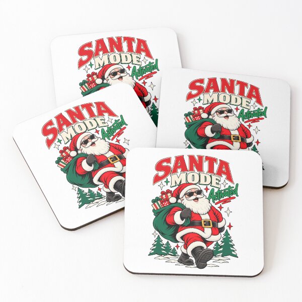 Item preview, Santa Mode Activated Funny Christmas Santa Holiday Gift Design designed and sold by BDLuck2021.