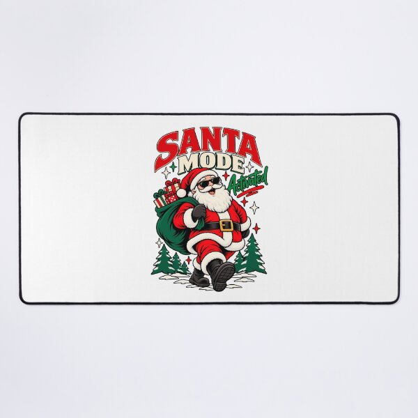 Item preview, Santa Mode Activated Funny Christmas Santa Holiday Gift Design designed and sold by BDLuck2021.