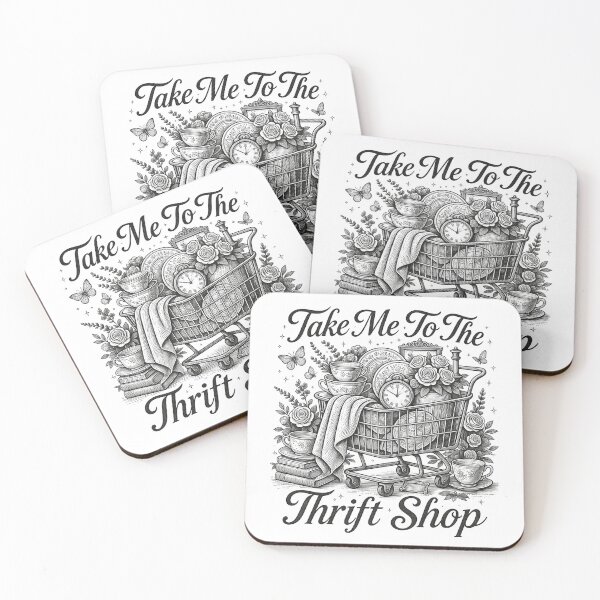 Item preview, Take Me to The Thrift Shop Vintage designed and sold by Positive&FunnyThings.