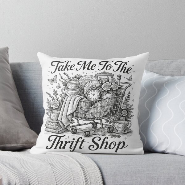 Item preview, Take Me to The Thrift Shop Vintage designed and sold by Positive&FunnyThings.
