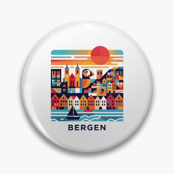 Item preview, Bergen Norway designed and sold by OzzFrequency.