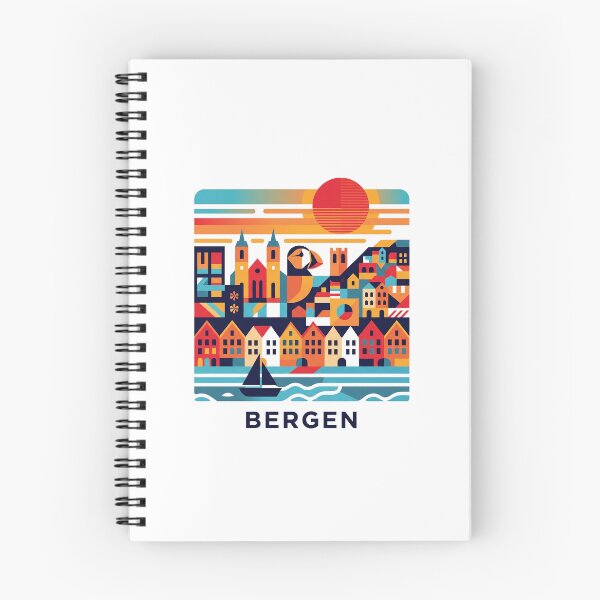 Item preview, Bergen Norway designed and sold by OzzFrequency.