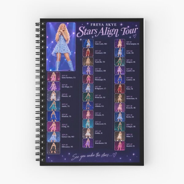 Item preview, Tour concert 2026 - Freya Skye designed and sold by steinbeck91.