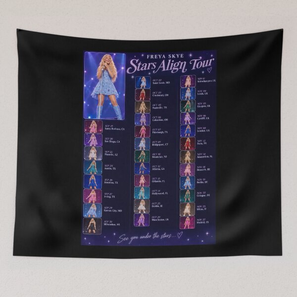 Item preview, Tour concert 2026 - Freya Skye designed and sold by steinbeck91.