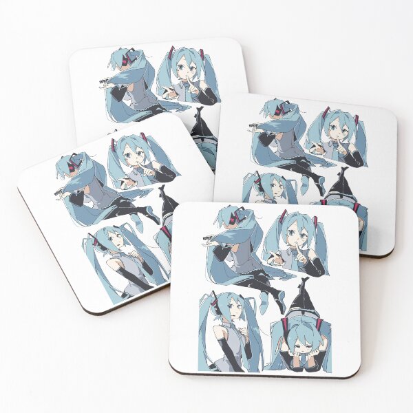 Item preview, Multi-Pose Miku designed and sold by COFFEEWITHARTS.