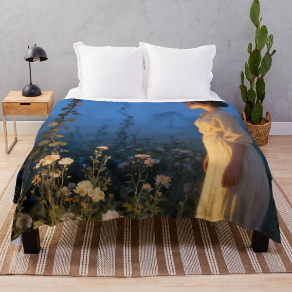 Item preview, Surreal Shadow Garden – Woman, Wild Garden & Fine Art designed and sold by stylishdzign.