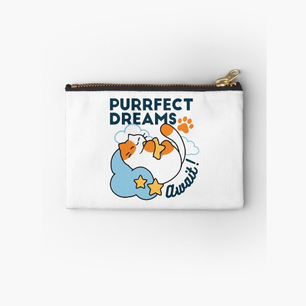 Item preview, Purrfect Dreams Await – Cute Sleeping Cat Dreamy designed and sold by FlinArt.