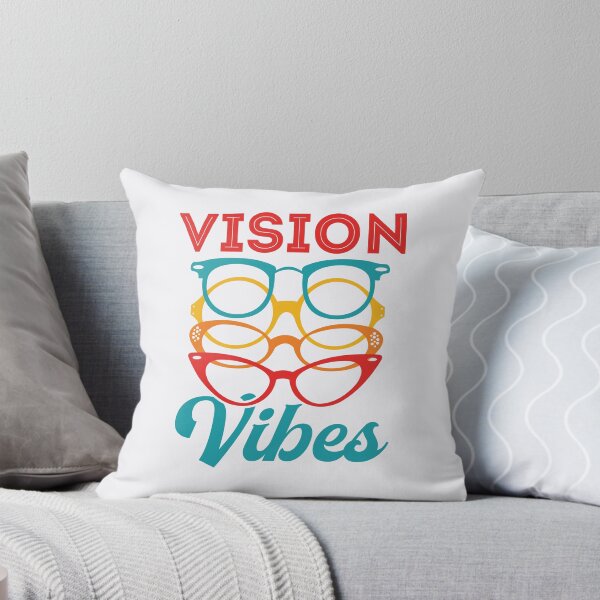 Aperçu de l'œuvre Vision Vibes Rétro Optométriste Opticien Soins des yeux créée et vendue par jaygo.
