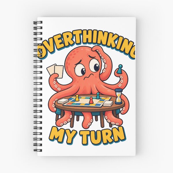 Aperçu de l'œuvre Jeu de société Octopus Trop réfléchir À mon tour créée et vendue par SAS-Designer.
