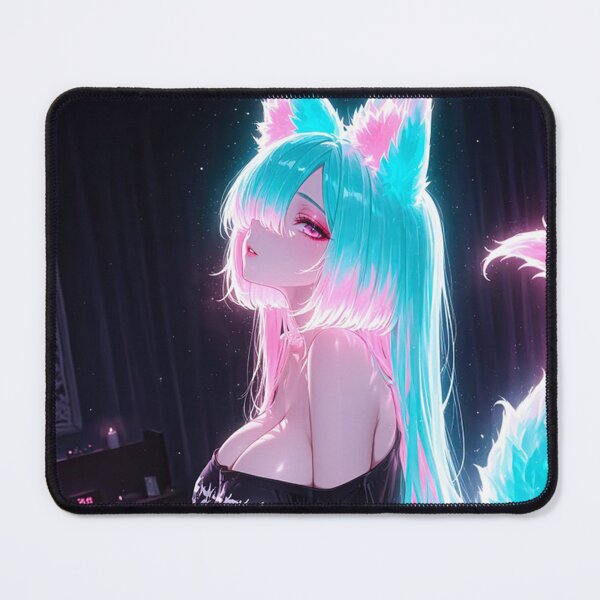 Item preview, Catgirl with Neon Hair designed and sold by gloriacorear.